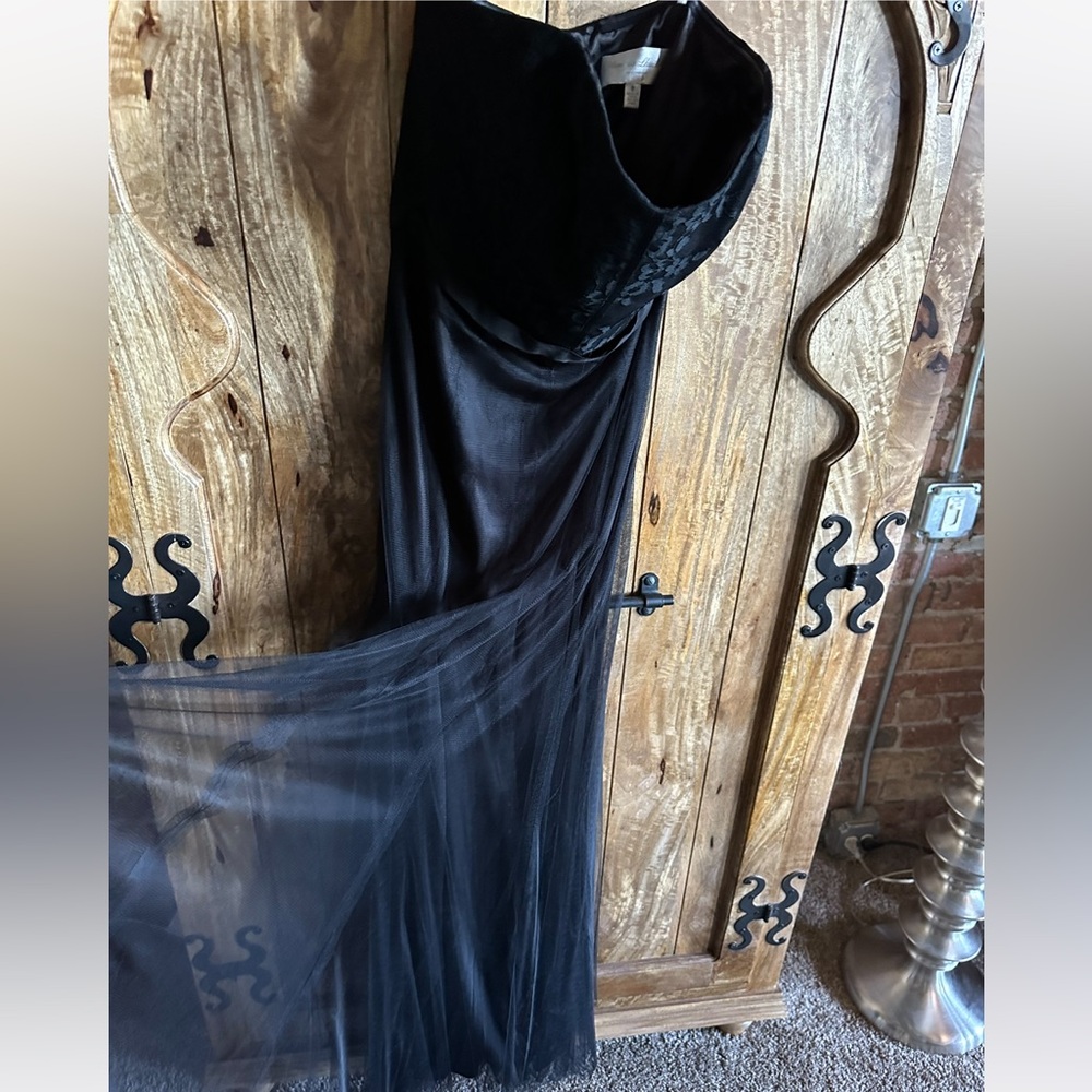 Strapless Evening Gown